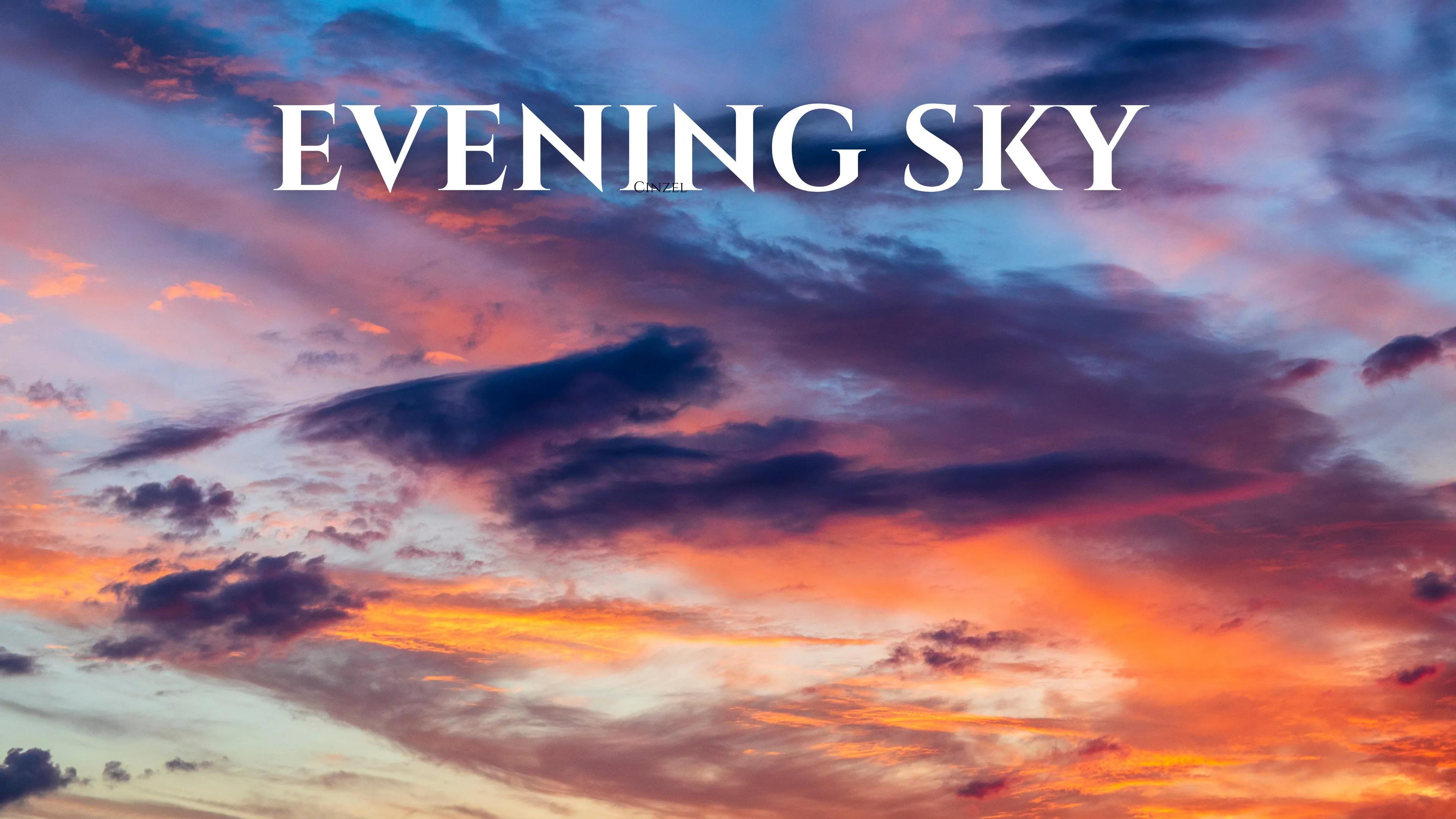 Evening Sky poster
